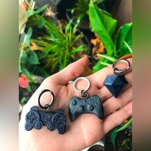 Galaxy Themed Controller Keychain Bundle